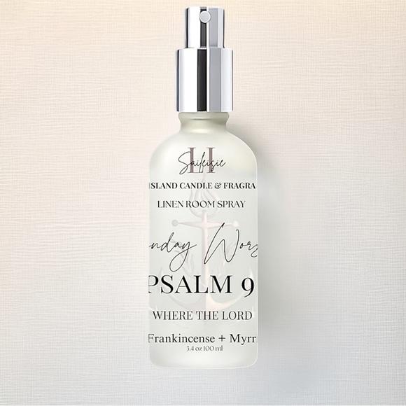 Sunday Worship Linen Room Spray | Frankincense + Myrrh | Bible Study 3.4oz - Picture 11 of 14